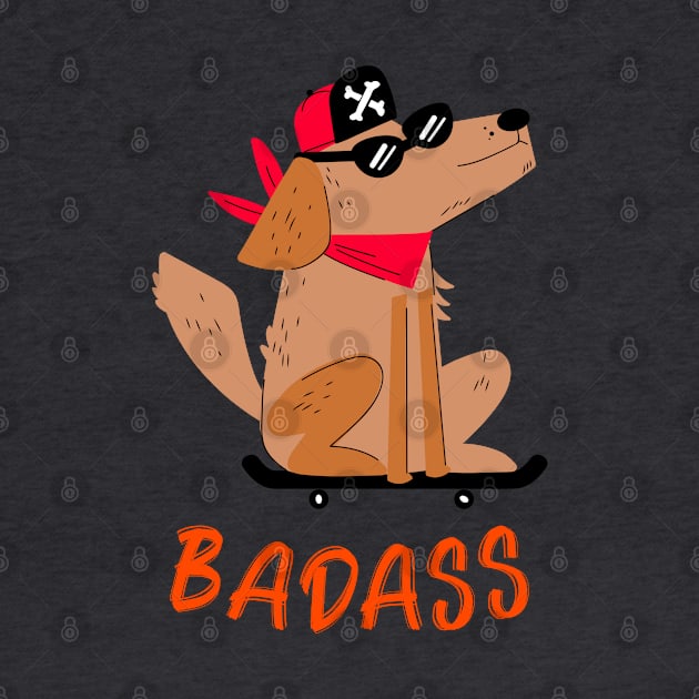 My badass dog by Aversome